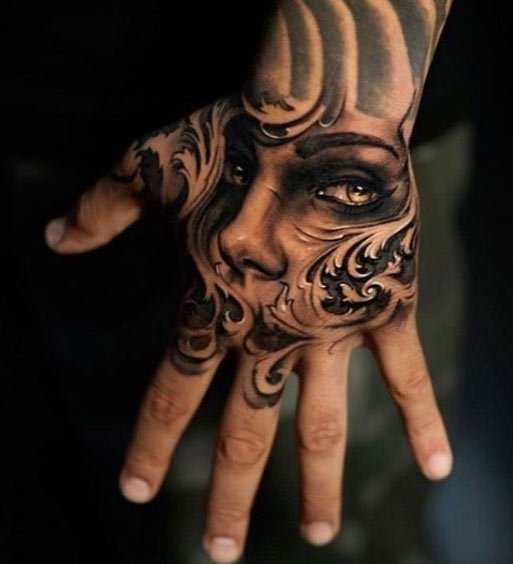 Kadın Temalı Tattoo Dövme Modelleri 9
