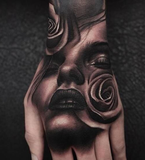 Kadın Temalı Tattoo Dövme Modelleri 11