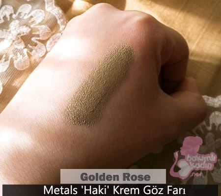 Golden Rose Göz Farı : Metals Haki Krem 1