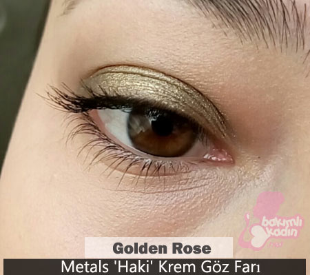 Golden Rose Göz Farı : Metals Haki Krem 2