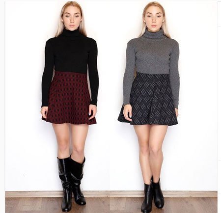 Evaze - Kloş Etek modeli