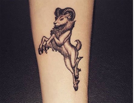 25 En Güzel Koç Burcu Dövme Modelleri 6