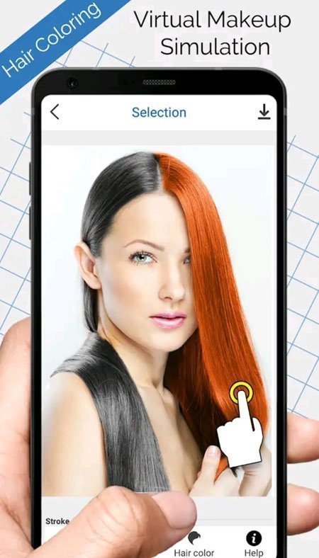 Saç Rengi Değiştirme Mobil Uygulama İncelemeleri 2