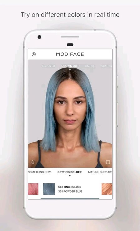 Saç Rengi Değiştirme Mobil Uygulama İncelemeleri 3