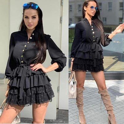 45 Mini Elbise Kombini ile Kendi Tarzını Bulun 14