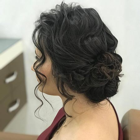 Örgülü ve Dağınık Topuz Modelleri 1