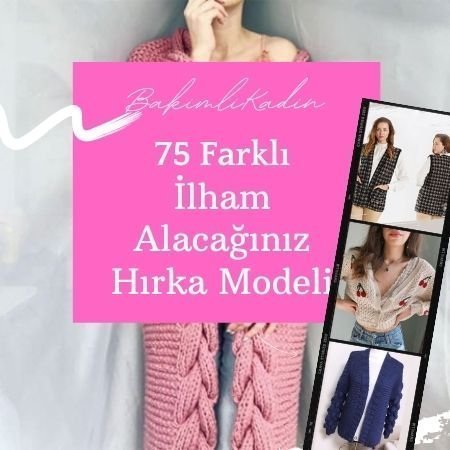 75 Farklı İlham Alacağınız Örgü Hırka Modeli 1
