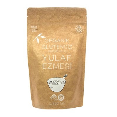 Güzel Ada Gıda Organik Glutensiz Yulaf Ezmesi 1