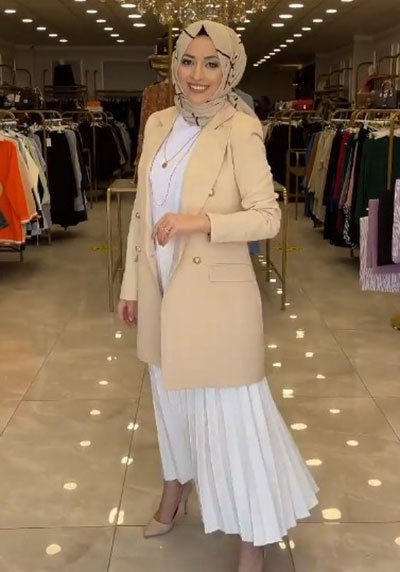 Tesettür Ceket Kombinleri En Güzel 10 Örnek 2 Tesettür Ceket Kombinleri En Güzel 10 Örnek 1
