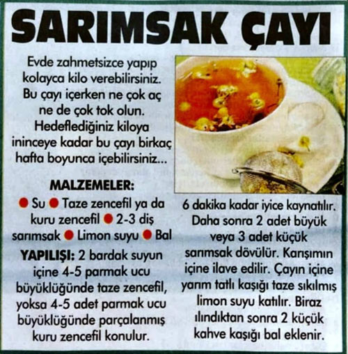 Sarımsak Çayının Faydaları ve Sarımsak Çayı Tarifi 3