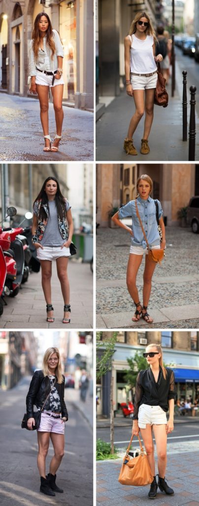 40 En Güzel Beyaz Şort Modelleri 1