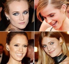 Ear Cuff Küpe Tarzında 50+ Birbirinden Güzel Çeşit 13