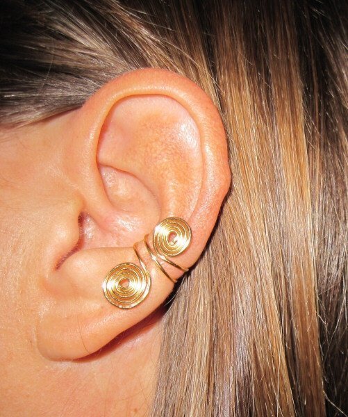 Ear Cuff Küpe Tarzında 50+ Birbirinden Güzel Çeşit 11
