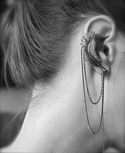 Ear Cuff Küpe Tarzında 50+ Birbirinden Güzel Çeşit 18