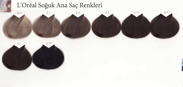 Loreal Saç Renkleri Kataloğu 2