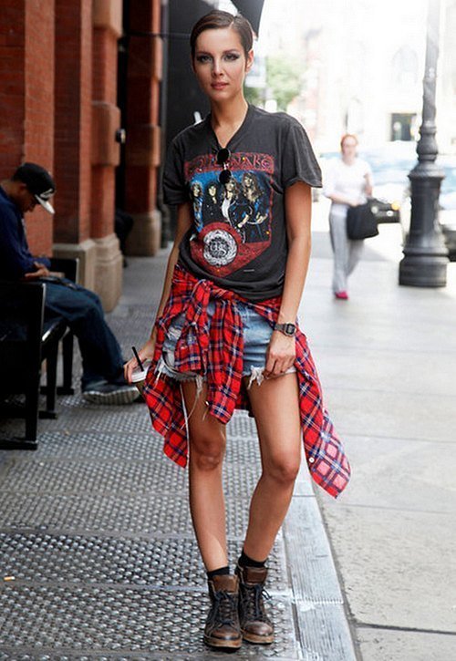 Grunge Giyim Nedir? Grunge Kombin Önerileri 16