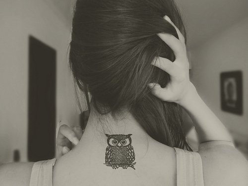 En Güzel 100 Bayan Enseye Dövme /Tattoo Modelleri 4