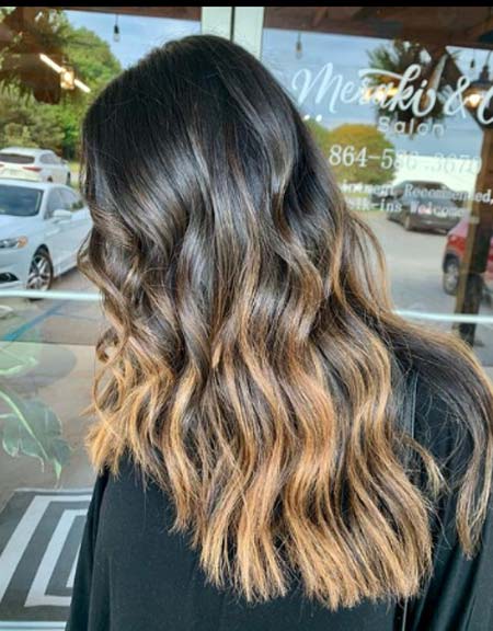 Siyah Saça Ombre Nasıl Yapılır? 2 siyah ombre