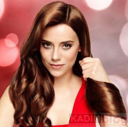 Cansu Dere Loreal Saç Rengi ve Modelleri