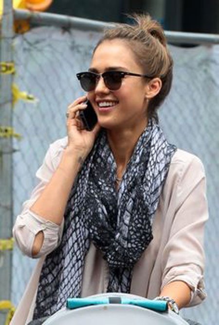 Jessica Alba Saç Rengi ve Modelleri 1