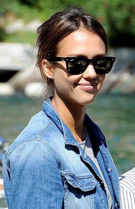 Jessica Alba Saç Rengi ve Modelleri 4