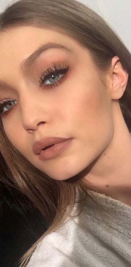 Gigi Hadid'in Etkileyici Göz Makyajı 2