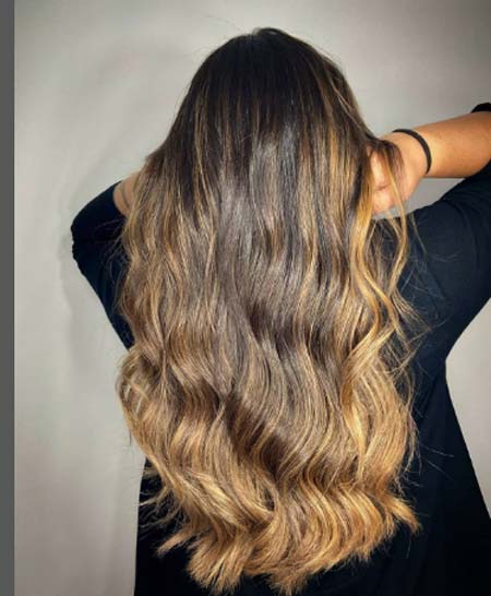 Karamel Ombre Saç Renkleri