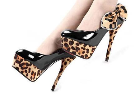 50 Leopar Desenli Ayakkabı Kombinleri 1