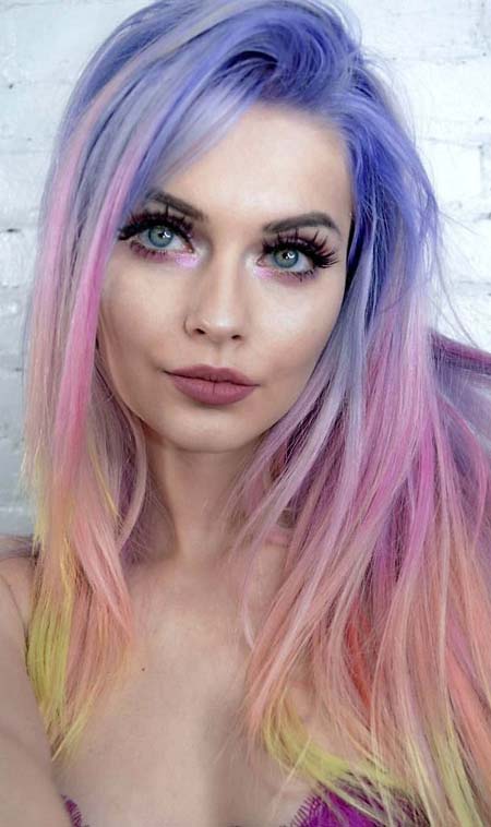 Unicorn Hair Saç Boyası Renkleri 2